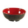 Yanco China CR-538 Two-Tone Black/Red Melamine 46oz 8in dia. Noodle Bowl-2dz 