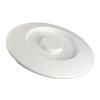 Yanco China NS-608CW Nessico White Melamine Heavy Weight Tortilla Server Lid 