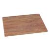 Yanco China WD-221 Wood Design Melamine 21in x 12.5in Serving Tray - 6 Each 