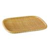 Yanco China WD-409 Bamboo Design Melamine 9.75in x 7.5in Serving Tray - 2dz 