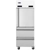 Atosa 29in Stainless Steel Dual-Temp Reach-In Refrigerator - MBF8020GR-DWR 