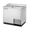 True 36.75in Flat Top Bottle Cooler with Stainless Steel Exterior - TD-36-12-S-HC 