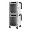 Metro HBCW16-DCPS-M 16 Pan Mobile Pass-Thru Insulated Heated Holding Cabinet 