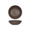 Tuxton China Inc VND-045G Zion 5-1/2oz Matte Brown Porcelain Fruit Dish 
