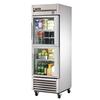True TS-23G-2-HC~FGD01 23cuft Stainless Steel One-Section Reach-In Refrigerator 