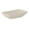 Tuxton China Inc BEB-110R 11oz Ceramic American White/Eggshell Rectangular Bowl 