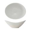Tuxton China Inc BED-0707 Duratux 10oz Ceramic American White/Eggshell Oval Bowl 