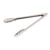 Mercer Culinary M21516LK 16in Stainless Steel Locking Utility Tongs with Scalloped End 