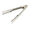 Mercer Culinary M21607 7in Stainless Steel Utility Tongs with Gripper End 