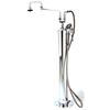 T&S Brass B-0180 Floor Mounted 4in Kettle Filler Stanchion with Single Valve 