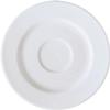 GET PA1101920324 Corona Elegance Bright White Porcelain 6.25in dia. Saucer 