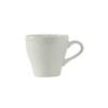 Tuxton China Inc BPF-0808 Duratux Europa 8oz Porcelain White Cappuccino Cup - 2dz 