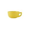 Tuxton China Inc BSF-1402 DuraTux 14oz Saffron Ceramic Cappuccino Cup - 2dz 