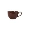 Tuxton China Inc DMF-0801 DuraTux 8oz Mahogany Ceramic Cappuccino Cup - 2dz 