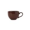Tuxton China Inc DMF-1201 Duratux 12oz Mahogany Ceramic Cappuccino Cup - 2dz 