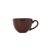 Tuxton China Inc DMF-1601 Europa 16oz Mahogany Ceramic Cappuccino Cup - 2dz 