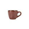 Tuxton China Inc GAR-085 Artisan 3-1/2oz Red Rock Ceramic Espresso Cup - 2dz 