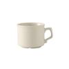 Tuxton China Inc HP1-04A 8-1/4oz Ceramic American White/Eggshell Tea Cup - 3dz 