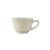 Tuxton China Inc MEF-080 Meridian 8oz Ceramic American White/Eggshell Cup - 3dz 