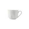 Tuxton China Inc SCF-080 Charleston 8oz Porcelain White Ceramic Cup - 3dz 