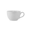 Tuxton China Inc VPF-1002 Florence 10oz Porcelain White Round Cup - 3dz 