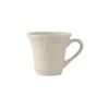 Tuxton China Inc YEF-070 Monterey 6oz American White/Eggshell Ceramic Cup - 3dz 
