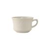 Tuxton China Inc YEF-0752 Monterey 7oz American White/Eggshell Ceramic Cup - 3dz 