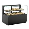 Structural Concepts NR4840DSV Reveal 48in Black Exterior Dry Display Case with Sliding Door 