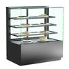 Structural Concepts NR4855DSV Reveal 48in Black Exterior Dry Display Case with Sliding Door 