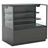 Structural Concepts NR3647DSSV Reveal 36in Black Exterior Dry Display Case with Solid Rear 