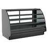 Structural Concepts GHS452RLB-CURVED Fusion 51in x 43in Refrigerated Display Case with 3 Shelves 