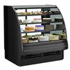 Structural Concepts GHS552RLB-CURVED Fusion 63in x 43in Refrigerated Display Case with 3 Shelves 