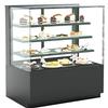 Structural Concepts NR3655RSV Reveal 35.75in Powder Coated Refrigerated Display Case 