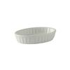 Tuxton China Inc BWK-0502 DuraTux 5oz White Ceramic Oval Crème Brule Dish - 1dz 