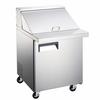 Peach Foodservice 27in Refrigerated Mega Top Sandwich Prep Unit - PST-27M 