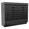 Structural Concepts MD884R Fusion 98.25"W x 84.5"H Black Refrigerated Display Case 