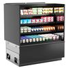 Structural Concepts Blend 60in Black Refrigerated Open Front Display Case - NM6055RSSV 