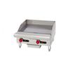 American Range 24in Countertop Manual Gas Griddle with 1in Thick Plate - ARSMG-24 