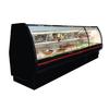Howard McCray 99.5in Endless Curved Glass Deli Display Case - Black - SC-CDS40E-8C-BE-LED 