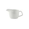 Tuxton China Inc GZP-100 TuxTrendz 3oz Porcelain White Creamer with Handle - 1dz 
