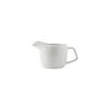 Tuxton China Inc GZP-101 TuxTrendz 6oz Porcelain White Creamer with Handle - 1dz 