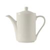 Tuxton China Inc AMU-101 Modena 11oz Pearl White Ceramic Coffee Pot - 6 per Case 