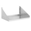 Falcon Food Service MWS-1824 18 Deep x 24 Wide Stainless Steel Microwave Shelf 