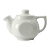 Tuxton China Inc BWT-10A TuxCare 10oz White Ceramic Teapot with Lid - 1dz 