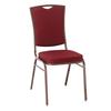 Just Chair Manufaturing M81218 Arc Rectangular Steel Frame Indoor Stacking Banquet Chair 