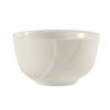 Tuxton China Inc ASU-040 San Marino 8oz Pearl White Ceramic Sugar/Bouillon Cup- 3dz 