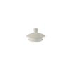 Tuxton China Inc Modena Pearl White Ceramic Lid for AMU-102 Coffee Pot- 1dz - AMU-102L 
