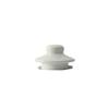 Tuxton China Inc TuxCare White Ceramic Lid for BWT-10A Tea Pot - 1dz - BWT-10AL 
