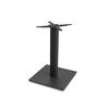 Just Chair Manufaturing TBFLAT-SQRE Metal Dining Height 16in x 16in Square X-Top Table Base 