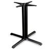 Just Chair Manufaturing TBXWB-3636-28 Metal Dining Height 36in x 36in X 28"H X-Style Table Base 